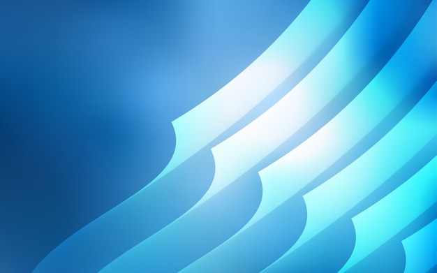 light blue vector layout with flat lines
