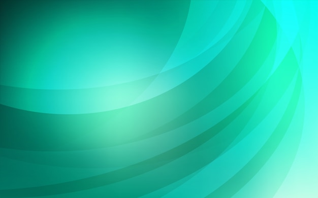 light green vector template with bubble shapes