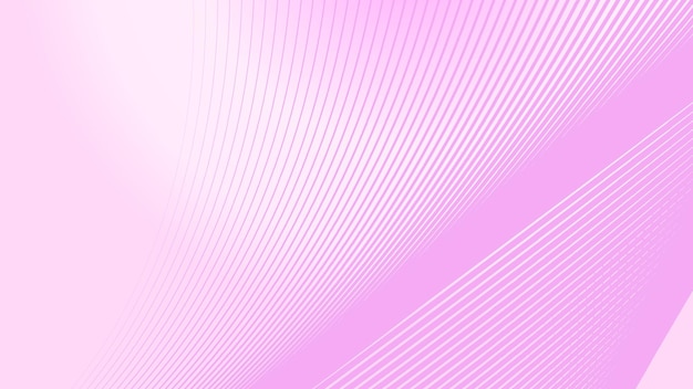 light pink gradient background with curve line abstract vector image