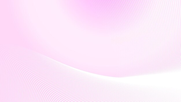 Light pink gradient background with curve line abstract vector image