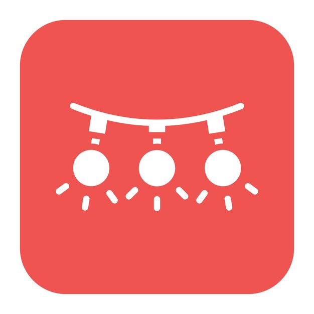 lighting icon vector image can be used for filmmaking
