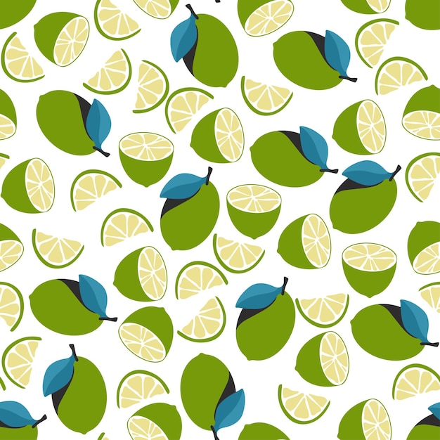 Lime vector cartoon seamless pattern background for wallpaper wrapping packing and backdrop