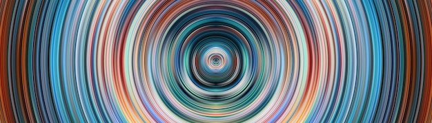 Line abstract art circle background