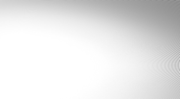 Linear abstract background vector design 3D lines in perspective curve and wave lines