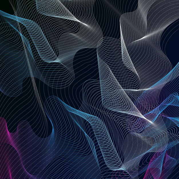 Lines pattern, fine geometry, background