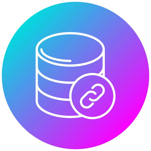 Linked Data Vector Illustration Style