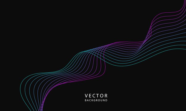 Liquid abstract background Blue fluid vector banner template for social media web sites