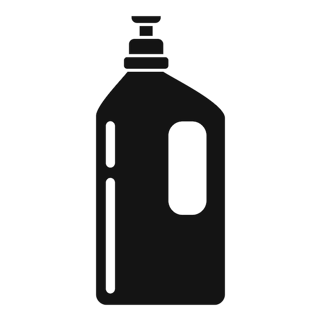 liquid bleach icon simple illustration of liquid bleach vector icon for web design isolated on white background