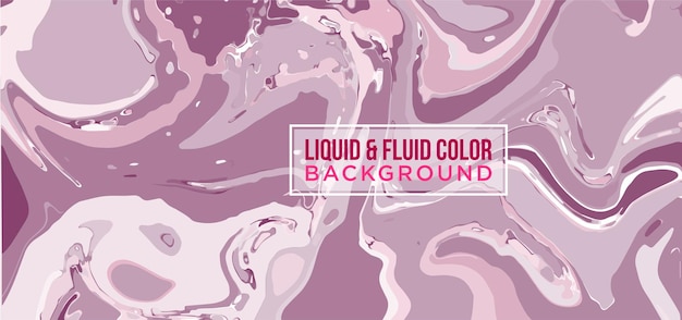 Liquid color and fluid shapes Background