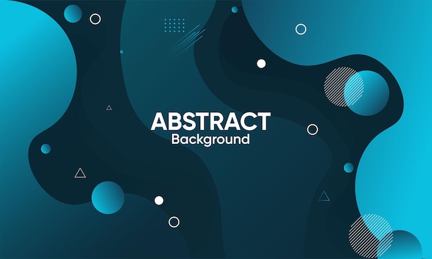 liquid color background design blue elements with fluid gradient dynamic shapes composition vector