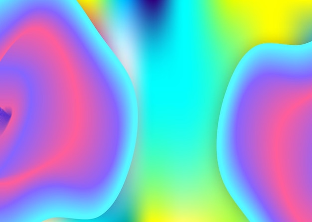Liquid fluid background with dynamic elements and shapes