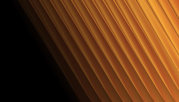 Liquid gold smooth stripes abstract tech background