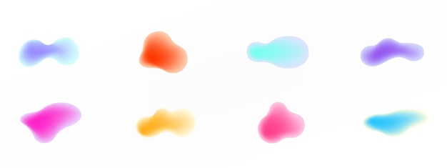 liquid shapes for your design illustration