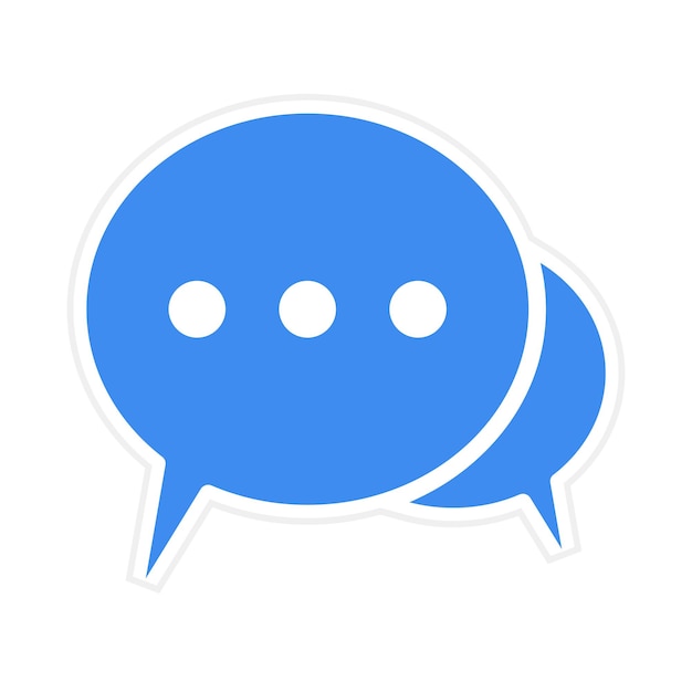Live Chat icon vector image Can be used for Live Streaming