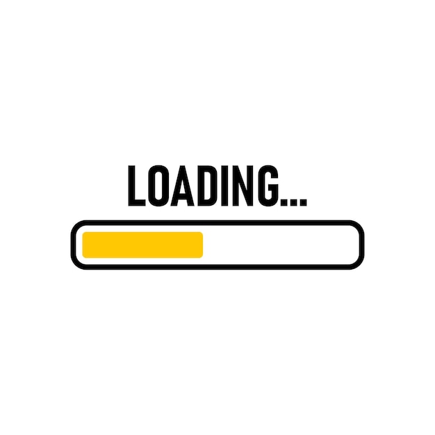 Loading process System update icon App progress icon update concept for graphic and web design Sy