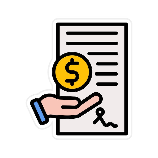 loan application status icon vector image can be used for banking