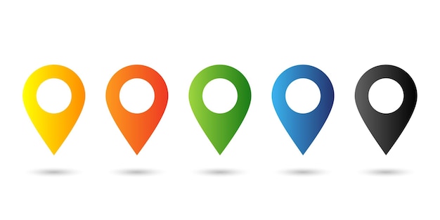 Location or map pin icon symbol
