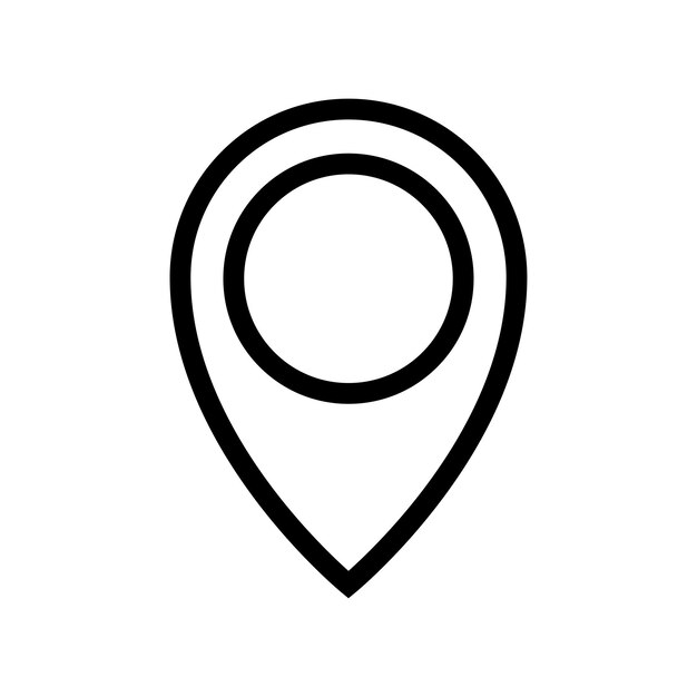 Location pin pointer.