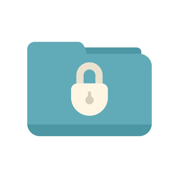locked folder protecting information from unauthorized access