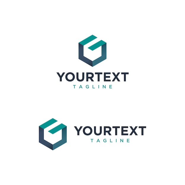 Logo hình lục giác chữ G
