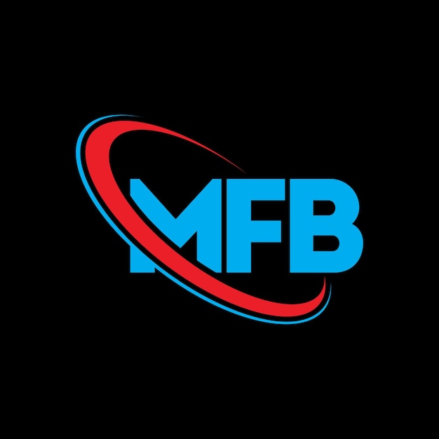Logo MFB, chữ MFB, thiết kế logo chữ MFB, Chữ viết tắt logo MFB được liên kết với hình tròn và logo monogram chữ hoa, kiểu chữ MFB cho thương hiệu công nghệ, kinh doanh và bất động sản