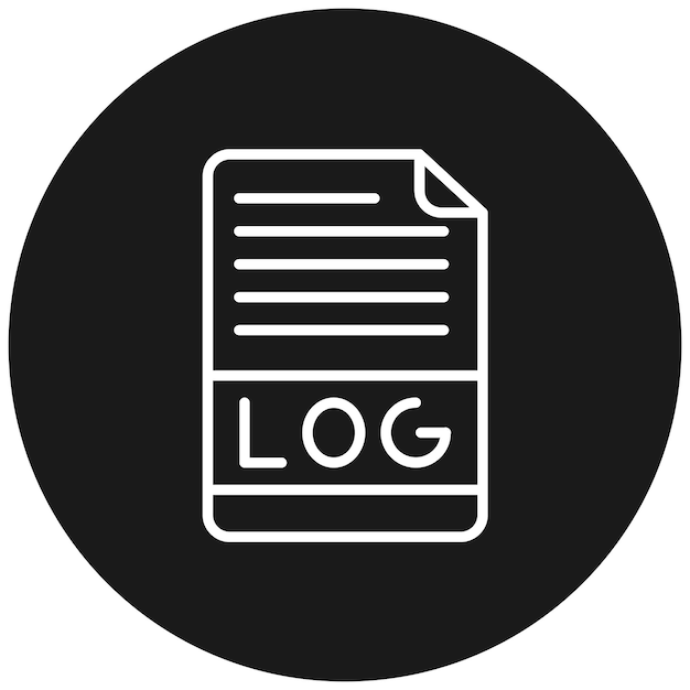 logs vector icon can be used for computer programming iconset