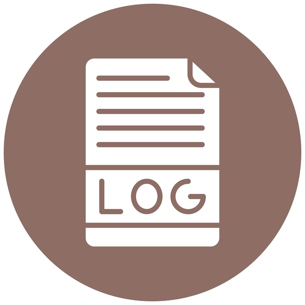 logs vector illustration style