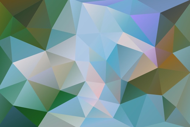 low polygon background