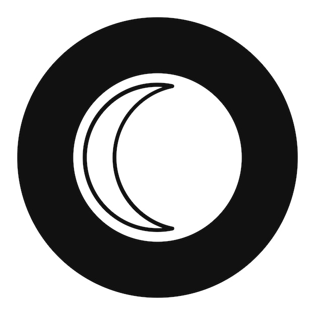 Lunar Eclipse Vector Illustration
