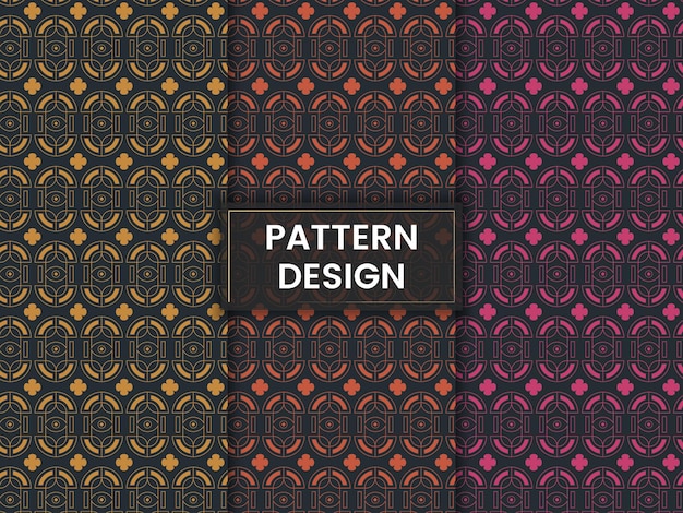 Luxury seamless pattern design