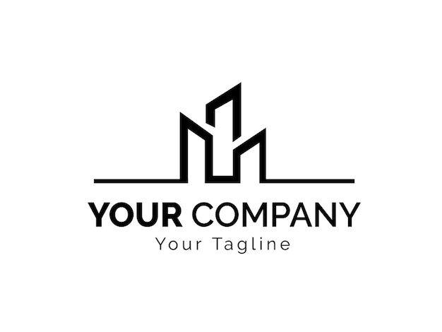 m logo design template collection m logo template