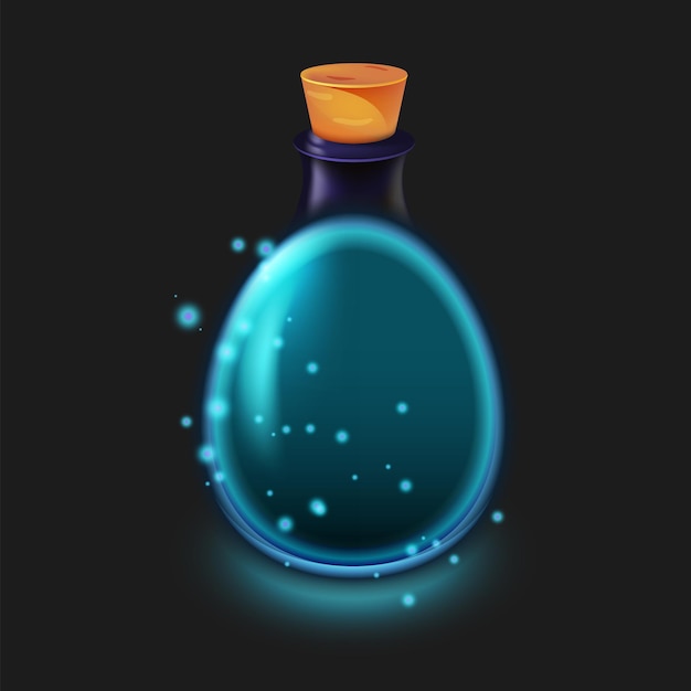 Magic bottle of potion