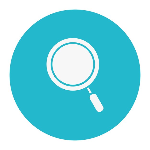 magnifying glass vector illustration