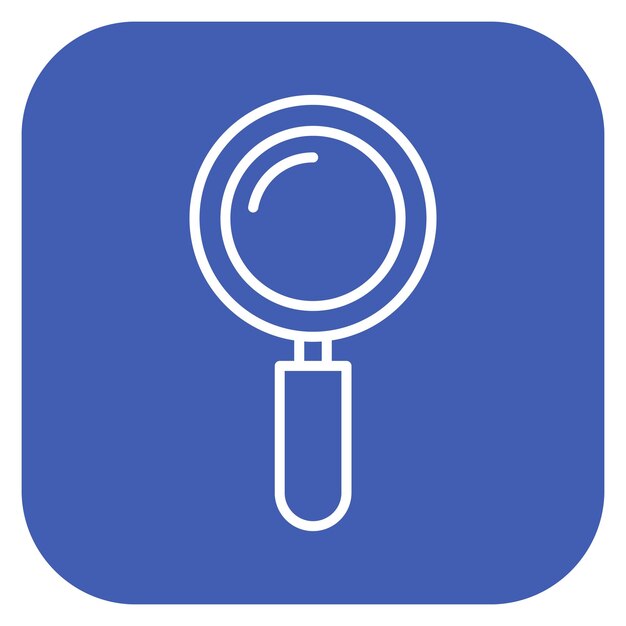 magnifying glass vector illustration