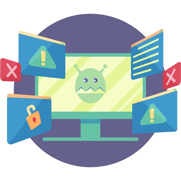 Malware hiding in computer