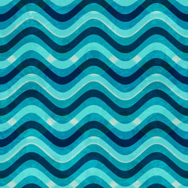 Marine seamless pattern