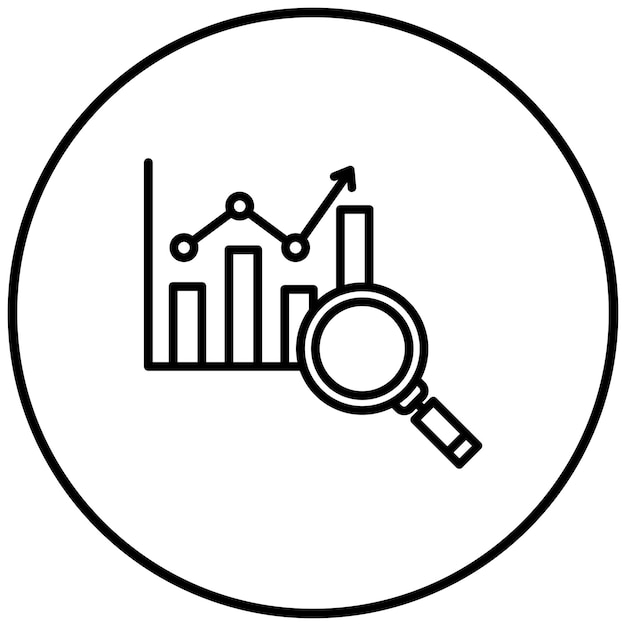 Market Research vector icon Can be used for Survey iconset