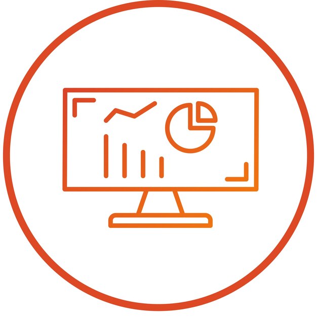 Market Statistics Icon Style