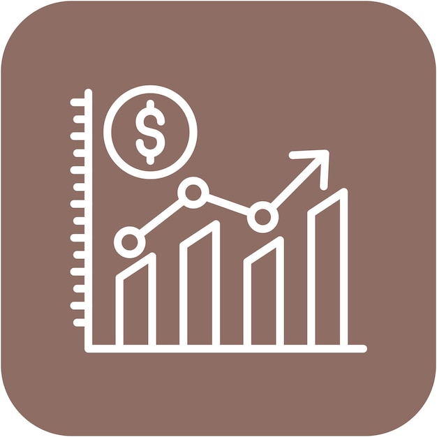 Market Trends vector icon Can be used for Business Performance iconset