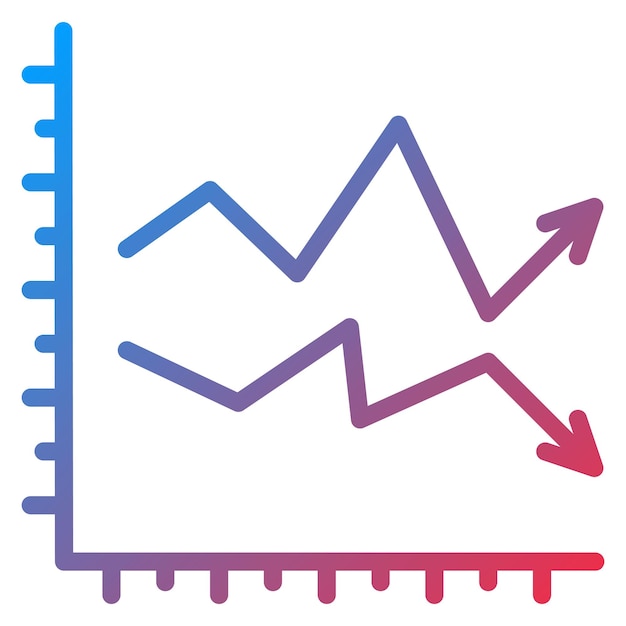 Market Volatility icon vector image Can be used for Business Risks