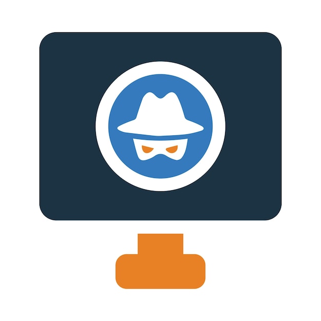mask man head computer software hacker computer hacker icon