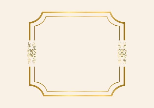 Mẫu khung hình chữ nhật đôi, khung đường đôi, yếu tố nháp, Hình học, Vector illustration.