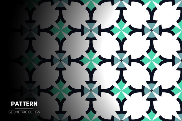 Mẫu liền mạch với họa tiết mandala dân tộc