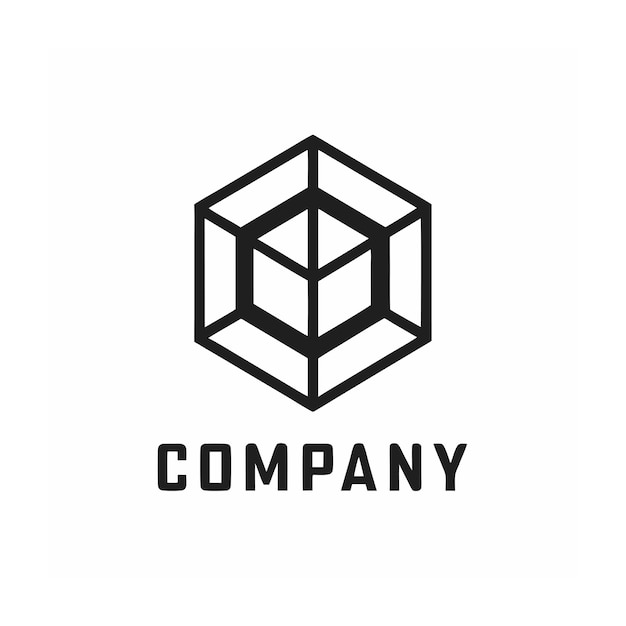 Mẫu logo công ty tối giản