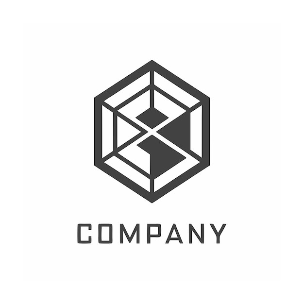 Mẫu logo công ty tối giản