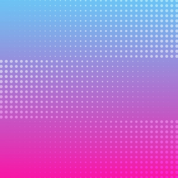 Màu nền Gradient Halftone