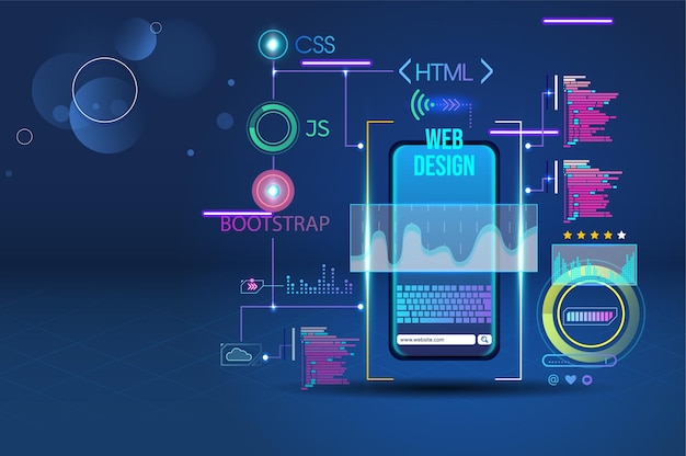 Mẫu Template Công Nghệ Phát Triển Web