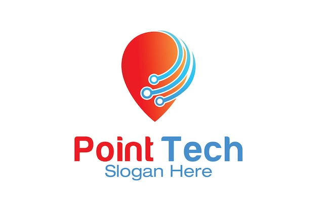 Mẫu thiết kế logo Point Technology