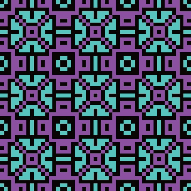 mẫu trừu tượng pixel liền mạch