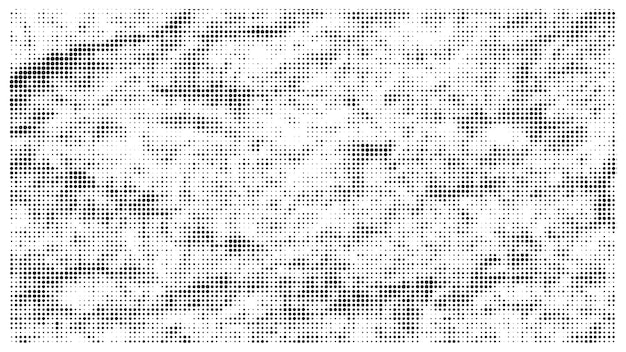 Mẫu vector halftone họa tiết sáng tạo